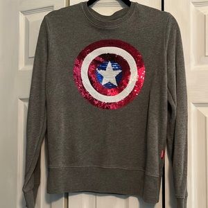 Disney Exclusive Marvel Captain America Sweatshirt